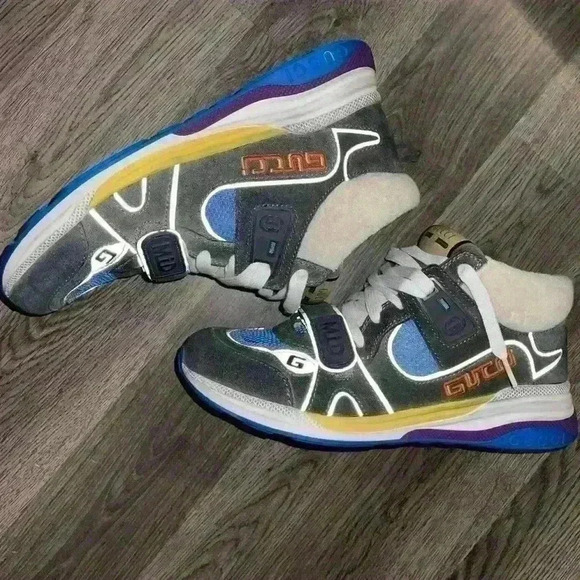 Gucci Ultrapace Mid "Black Grey" Sneaker - Picture 1 of 8